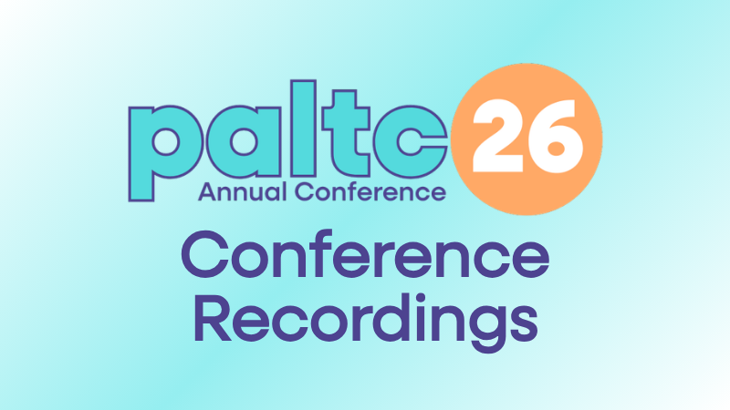 PALTC26 Conference Recordings