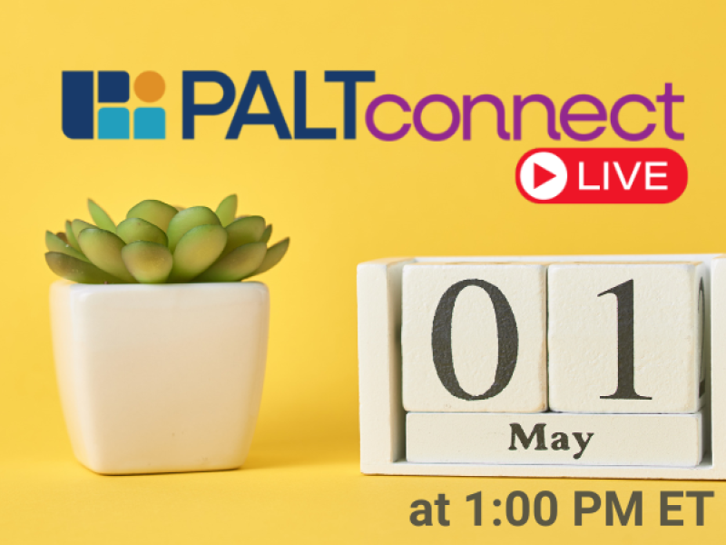 PALTconnect Live May 1