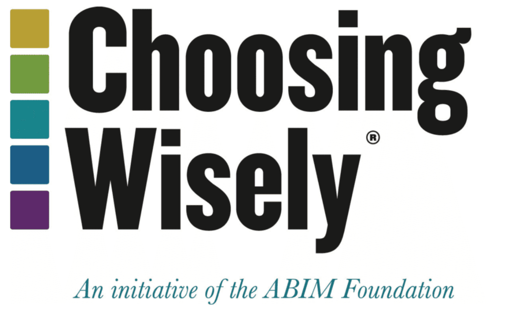 Choosing Wisely Logo