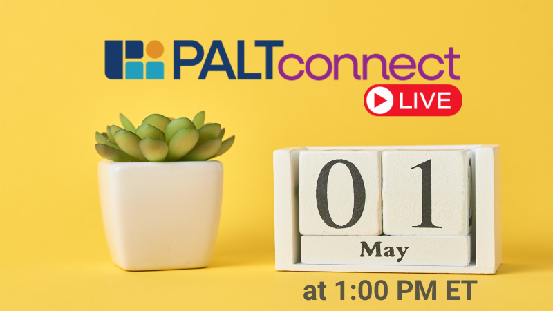 PALTconnect Live May 1