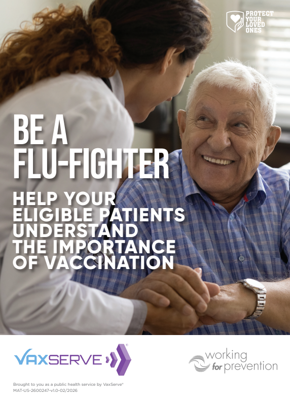 VaxServe Flu Vaccines Awareness Flashcard for HCP-3